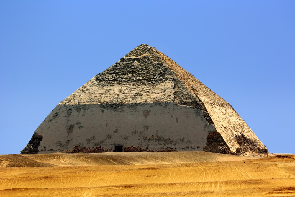 The bent pyramid of Sneferu