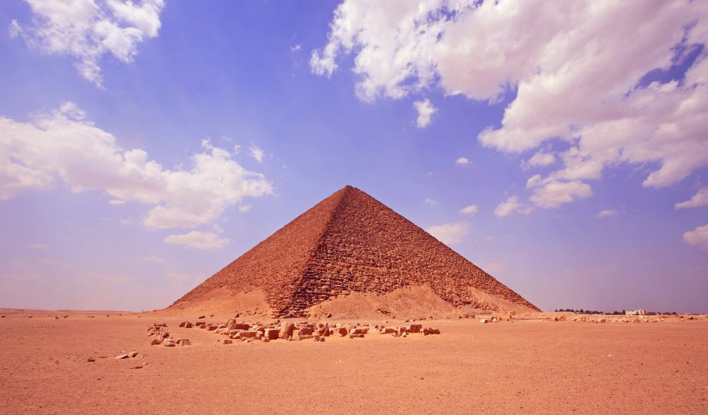 The red pyramid of Dahshur