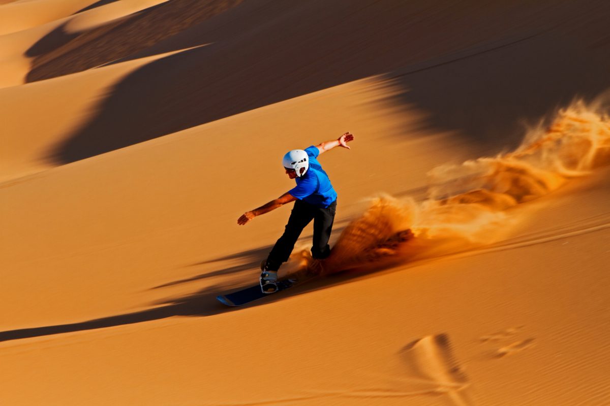 Sandboarding