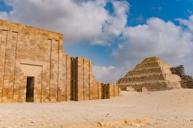 Pirâmides e excursão a Sakkara do porto de Alexandria